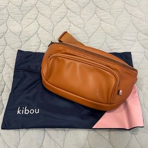 Kibou Vegan Leather Diaper Fanny Bag
